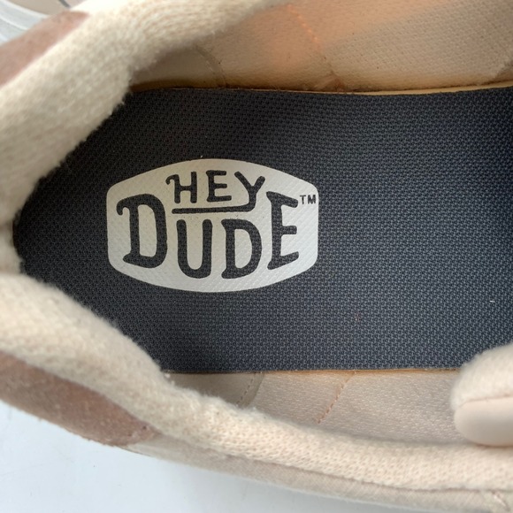 Hey Dude Wendy Funk Hudson Lift Sport Sneakers Blush W10 US 41 EU 8 UK - Picture 7 of 10